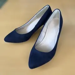 OPAQUE.CLIPスエード ハイヒール 24.0cm ブラックのサムネイル