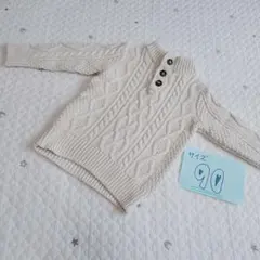 GAP 키즈 케이블 니트 스웨터 90cm