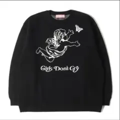 Girls Don't Cry ニット セーター ブラック - メルカリ