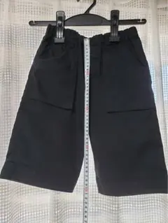 COMME CA ISM  ハーフパンツ　黒　130cm