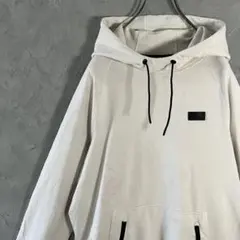 アバクロ　ハイネックパーカー　プルオーバー　タグロゴ　シンプル　古着　IW4