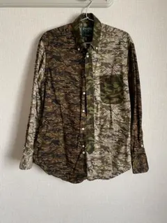Gitman Bros. SHIPS別注カモフラージュ柄シャツ