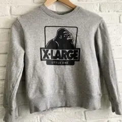 X-LARGE ゴリラプリント トレーナー 130