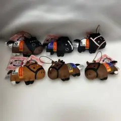 サラブレッドコレクション　ふっくらマスコット4 全6種