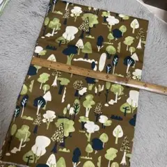 オックス　綿布地　カット布地　北欧フォレスト　④