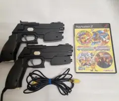 ナムコ ガンコン2 GUNCON2 NPC-106 ガンバリコレクション セット