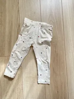 GAP ハート柄 アイボリー パンツ