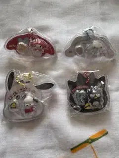 サンリオ パッケージチャーム４個セット