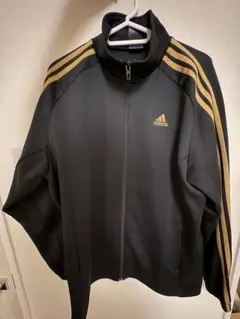 adidas ジャージ Lサイズ ブラック ゴールド