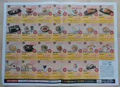 多数★食事割引券セット(ガスト/はま寿司/KFC/道とん堀/BIGBOYなど）のサムネイル