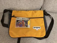 【新品】紙タグ付レア90sアメリカ製アウトドアプロダクツ黄×灰色ショルダーバッグのサムネイル