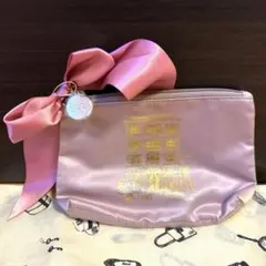 【新品未使用】メゾンドフルール ポーチ ピンク リボン