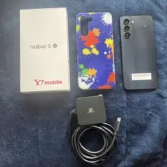 ン様 ワイモバイル nubia S2 A504ZT 本体 ブラック - メルカリ