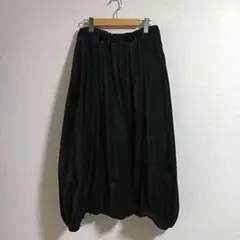 ブラックコムデギャルソン ポリ縮 寅壱パンツ バルーンパンツ エステル