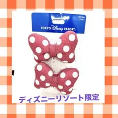 パッチン2個 ミニー　ピンク　ディズニーリゾート限定