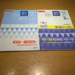 チャート式 中学数学 総仕上げ＆2年準拠ドリル　2冊セット