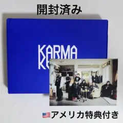 アメリカ特典付き◆スキズ KARMA 通常盤 一般盤 CEREMONY ver.