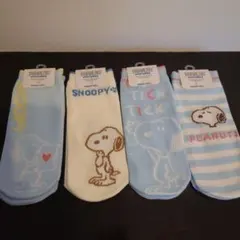 PEANUTS スヌーピー ソックス 4足セット