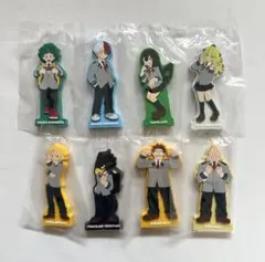 【8点】一番くじ ヒロアカ 紡がれる想い I賞 ラバースタンド 緑谷 轟 他