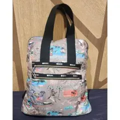 レスポートサック　ハワイ限定プリント リュック 2way トート バックパック