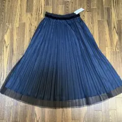 ✨新品タグ付✨BEAMS HEART チュールプリーツスカート　フリーサイズのサムネイル