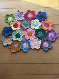 花のラグ
