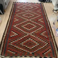 TAKAHAN ウール100% 花柄ラグ 350cm TAKAHAN ウール100% 花柄ラグ 350cm - メルカリ