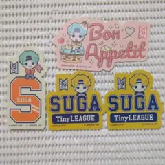 ⑳ TinyTAN モバイルステッカー vol.2 SUGA コンプリート