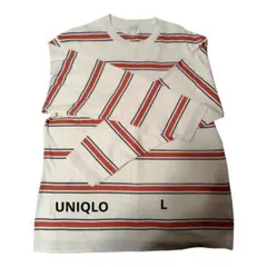 UNIQLO ストライプ Tシャツ Lサイズ