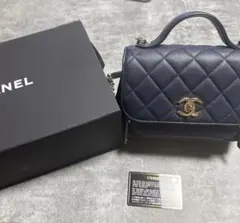美品 CHANEL ビジネスアフィニティ マトラッセ キャビアスキンのサムネイル
