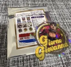 ジョジョ　クリアステッカー　ジョルノ