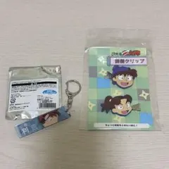 忍たま乱太郎　前髪クリップ　アクリルキーホルダー　山田利吉　土井半助　おまけつき