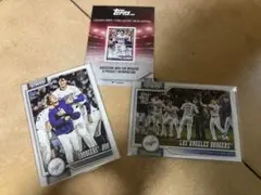 大谷選手　山本選手　topps 2026 series1 ドジャース　セット