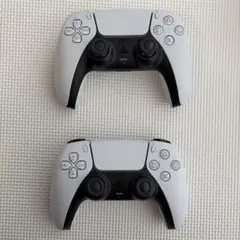 【ジャンク品】PS5 DualSense ワイヤレスコントローラー2個セット