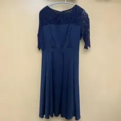 iNFINE パーティドレス　2way　ネイビーのサムネイル
