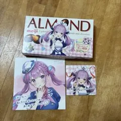 ホロライブ 湊あくあ 明治アーモンドチョコレート マグネットシートのサムネイル