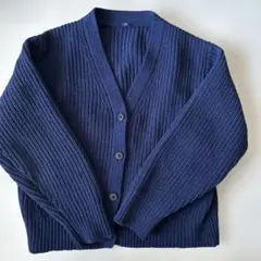 UNIQLO ネイビー カーディガン 130