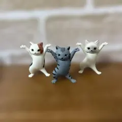 ネコのペンおき　3体セット