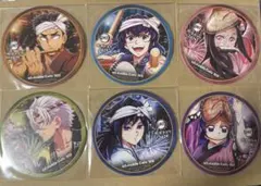 鬼滅の刃 阿波踊り コースター 6点 冨岡義勇 不死川実弥 胡蝶しのぶ