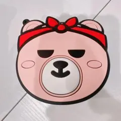 KRUNK BLACKPINK シリコンポーチ　ブラックピンク　グッズ