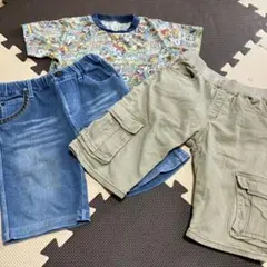 110サイズ　男の子　夏服　ズボン　Tシャツ