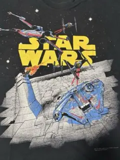 1997年製 スターウォーズ デッドストック tシャツ 袋付き - メルカリ 1997年製スターウォーズデッドストックtシャツ袋付き