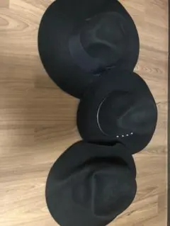 黒 ハット 帽子 新品タグ付きmoussy 、AZUL、他1点の3点 まとめ売り