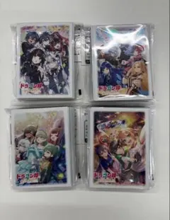 デュエル・マスターズ DXカードスリーブ ドラゴン娘になりたくないっ！ 4種
