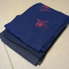 3282 夏着物まとめ売り3着！リメイク•お稽古用など☆