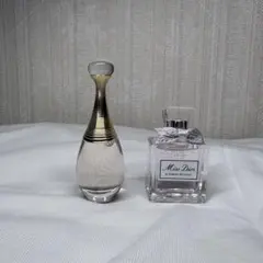 Dior ミニ香水 2点セット ジャドール ミスディオール ミニボトル　5ml