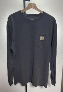 【Carhartt】 長袖カットソー グレー M