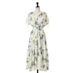 美品】Her lip to Lauris Chiffon Long Dress - メルカリ