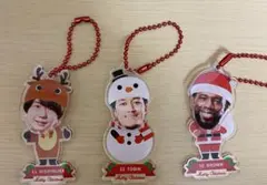 千葉ジェッツグッズ　3点セット　ガチャ　クリスマス　キーホルダー