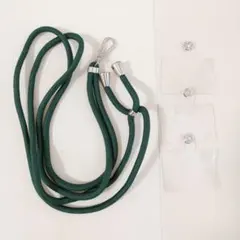 ストラップ スマホストラップ ダークグリーン ショルダーストラップ